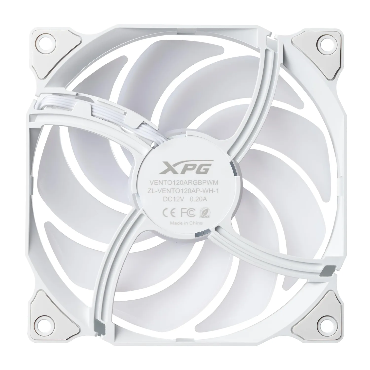 XPG VENTO 120 ARGB PWM Lüfter weiß leise
