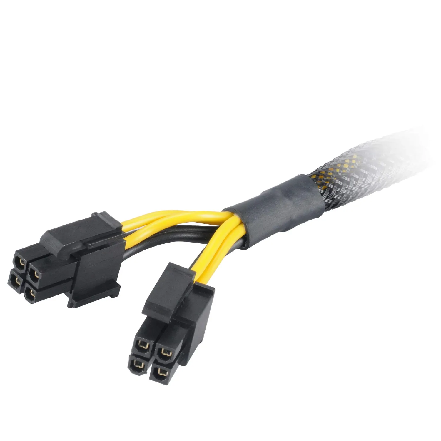 Akasa AK-CBPW10-15BK Adapterkabel 4-Pin auf 8-Pin 15cm
