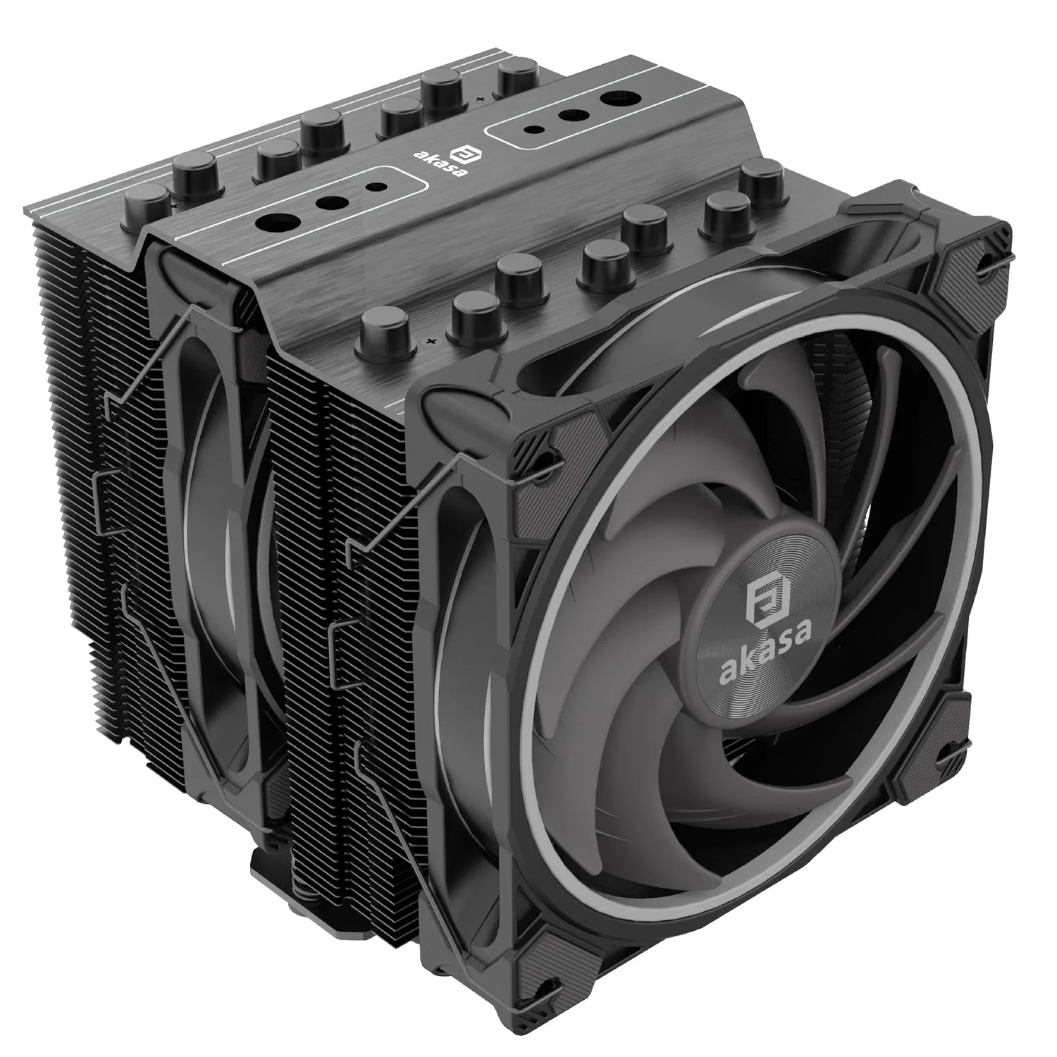 Akasa SOHO H7 AK-CC4026HP01 CPU-Kühler Dual Tower