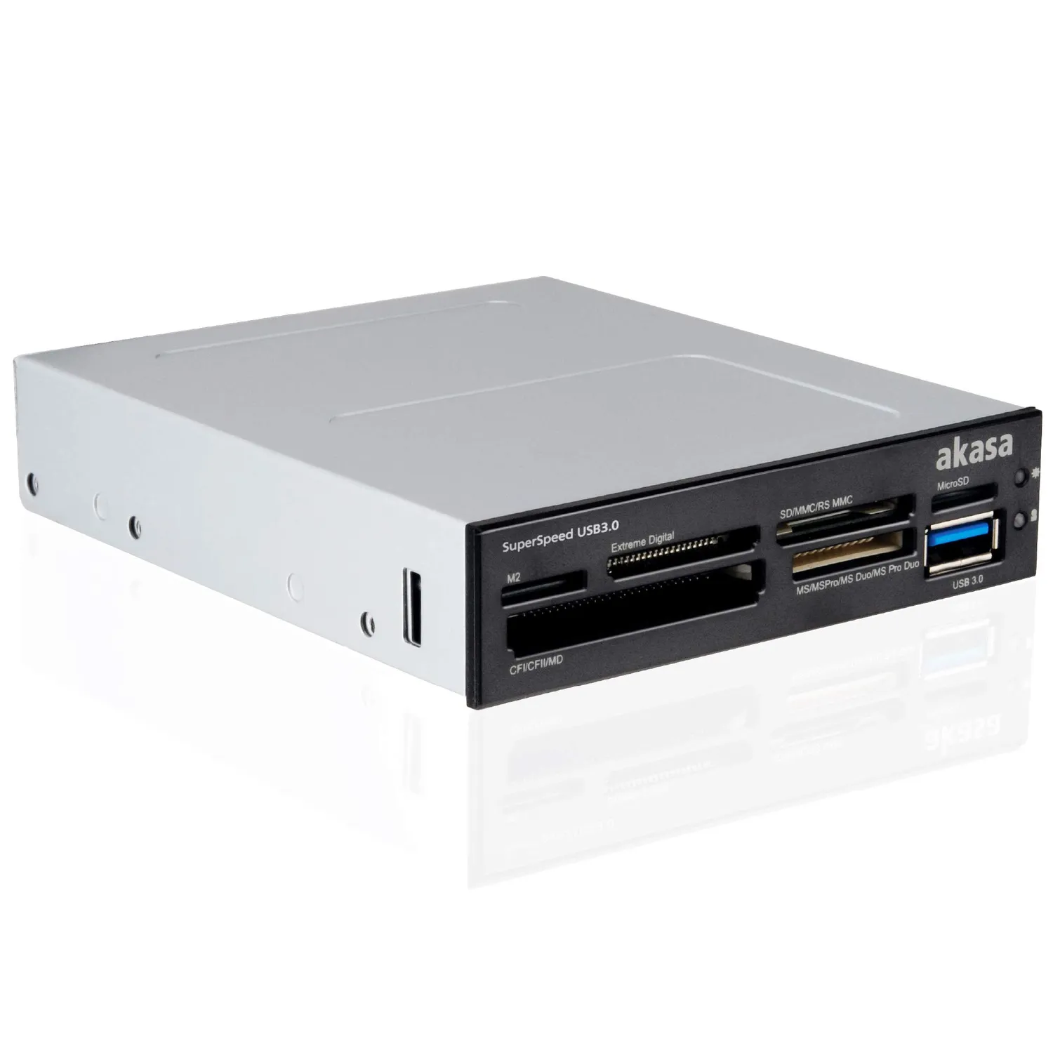 AKASA AK-ICR-14 Kartenleser 3,5 Zoll USB 3.0 6-Port