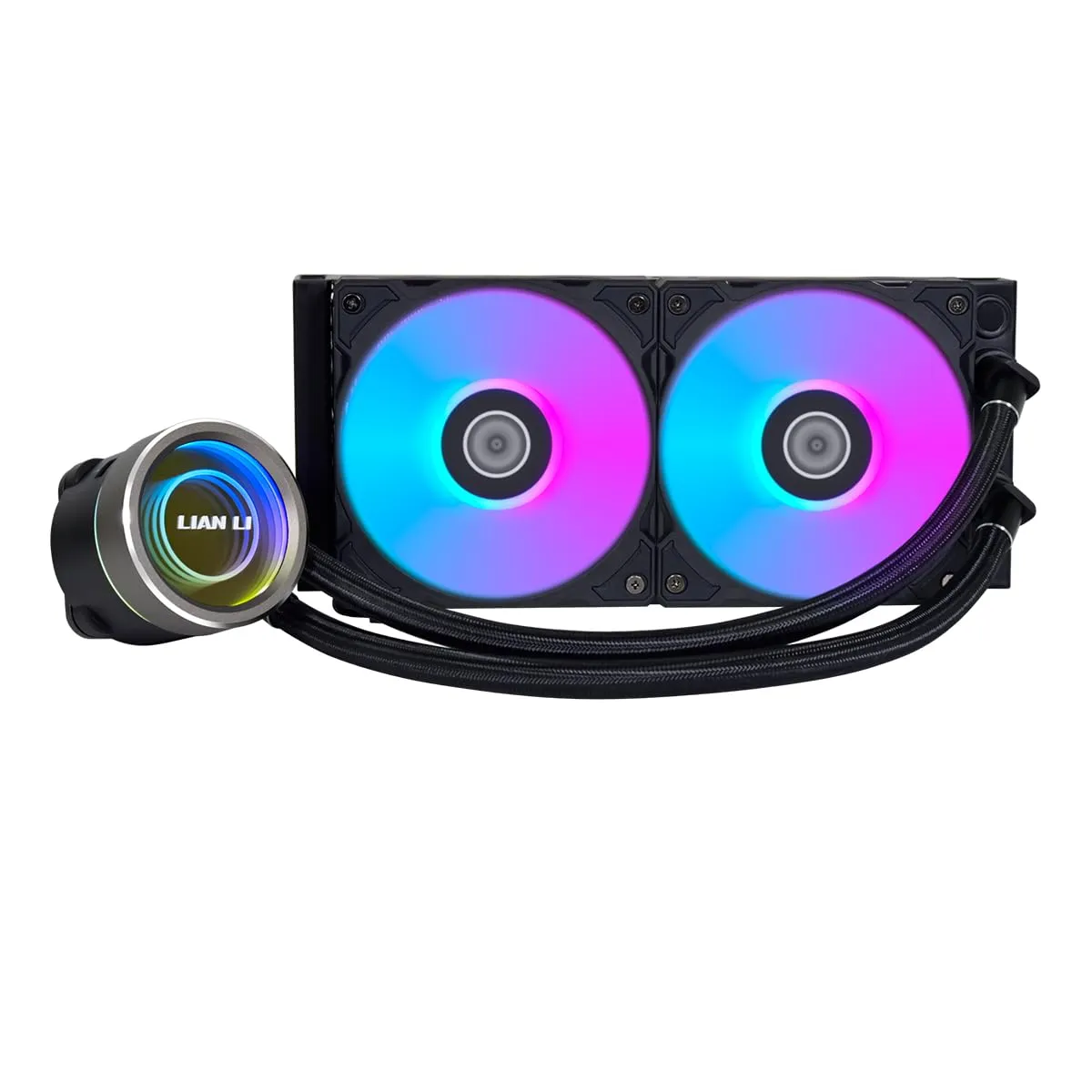 Lian Li Galahad II Trinity Wasserkühlung Dual-Fan ARGB Schwarz