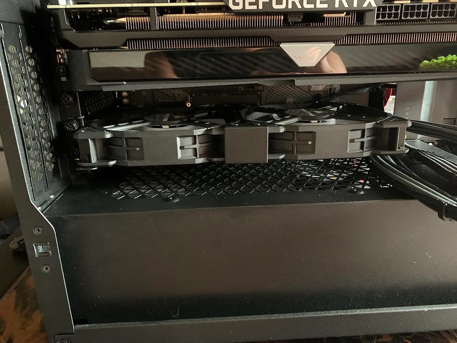 Akasa AK-MX304-08BK PCI Lüfterhalterung 80/92mm schwarz