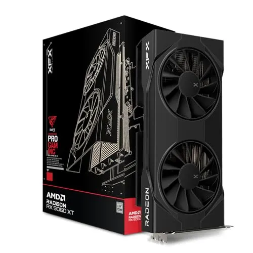XFX Swift RX 9060 XT OC Grafikkarte 8GB GDDR6 RDNA 4
