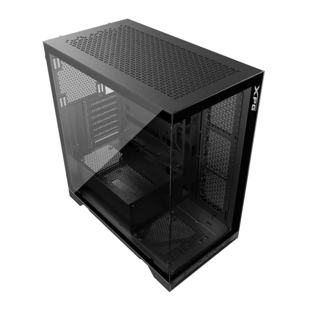 XPG Invader X Mid-Tower Gehäuse Schwarz Glas