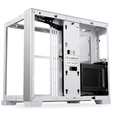 Lian Li O11D Mini Snow Gehäuse weiß Midi-Tower Glas