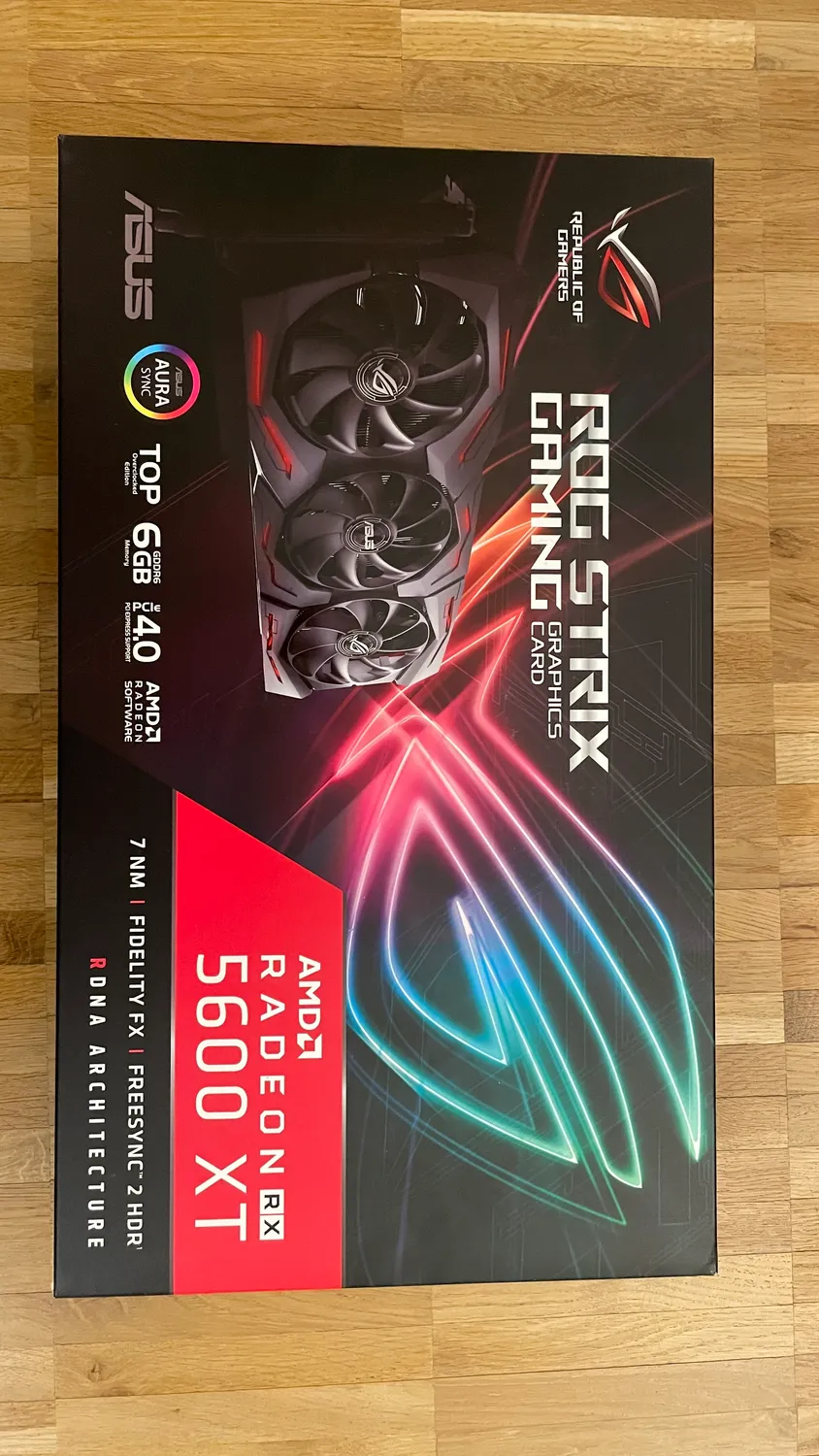 ASUS ROG Strix RX 5600 XT TOP Grafikkarte 6GB GDDR6