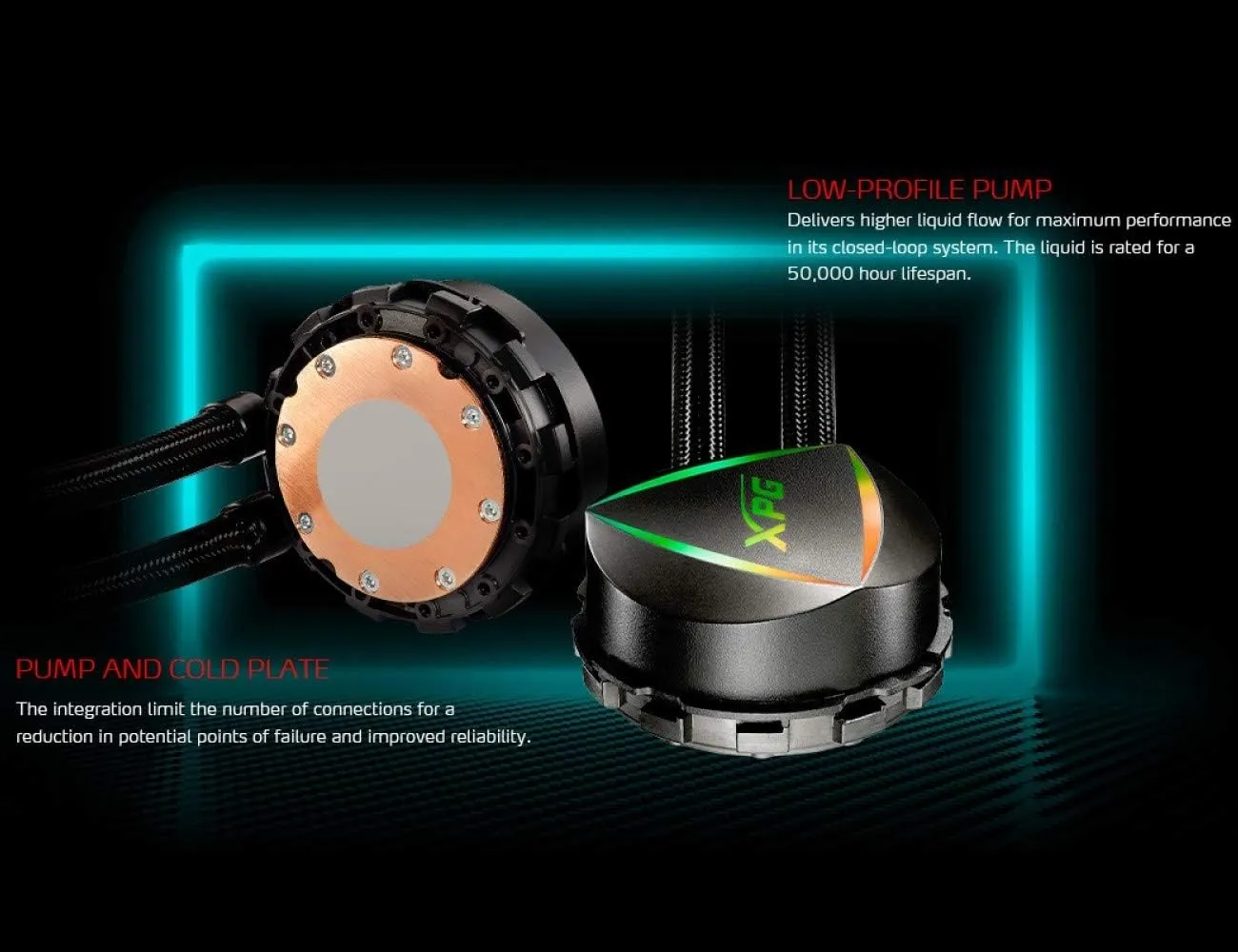 XPG Levante X 360 Wasserkühlung 360mm ARGB schwarz