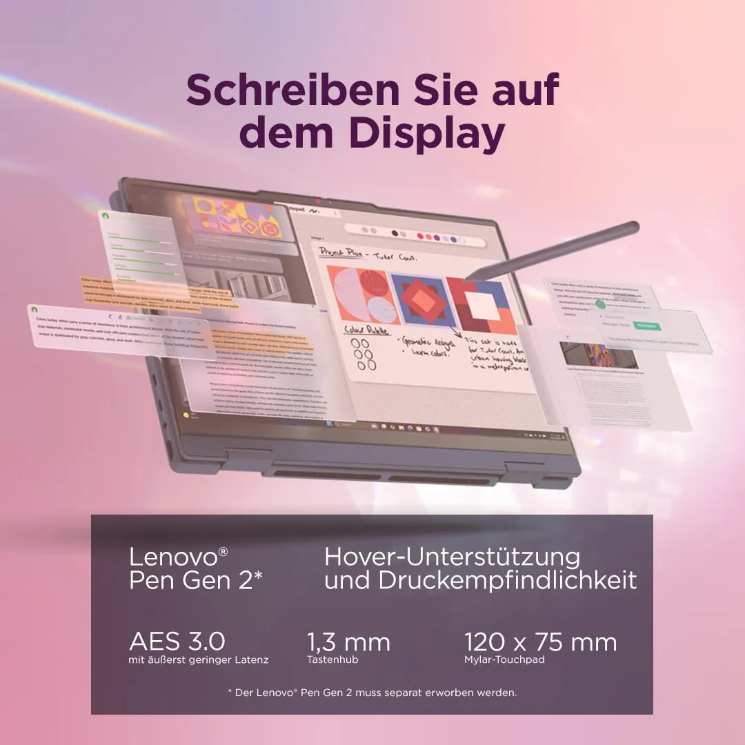 Lenovo IdeaPad 5 2-in-1 Convertible Ryzen AI 5 16GB 512GB