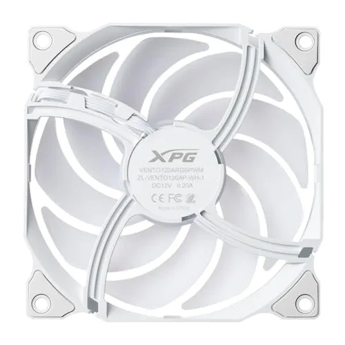 XPG VENTO 120 ARGB PWM Lüfter weiß leise
