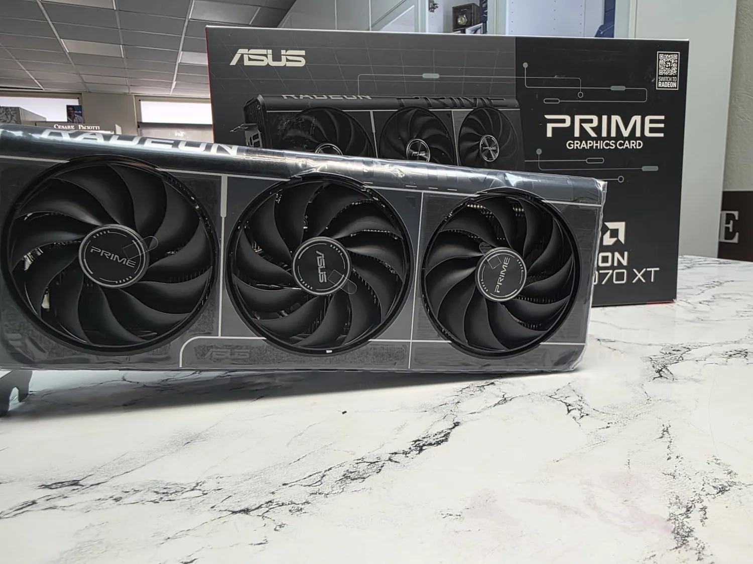 AMD Radeon RX 9070 XT Grafikkarte 16GB Prime OC