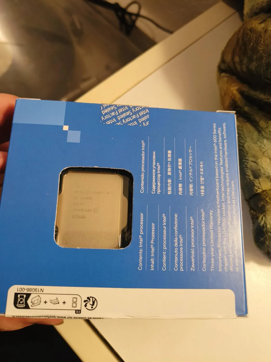 Intel Core i5-12600K Prozessor 10-Kerne LGA1700 4,9GHz Box