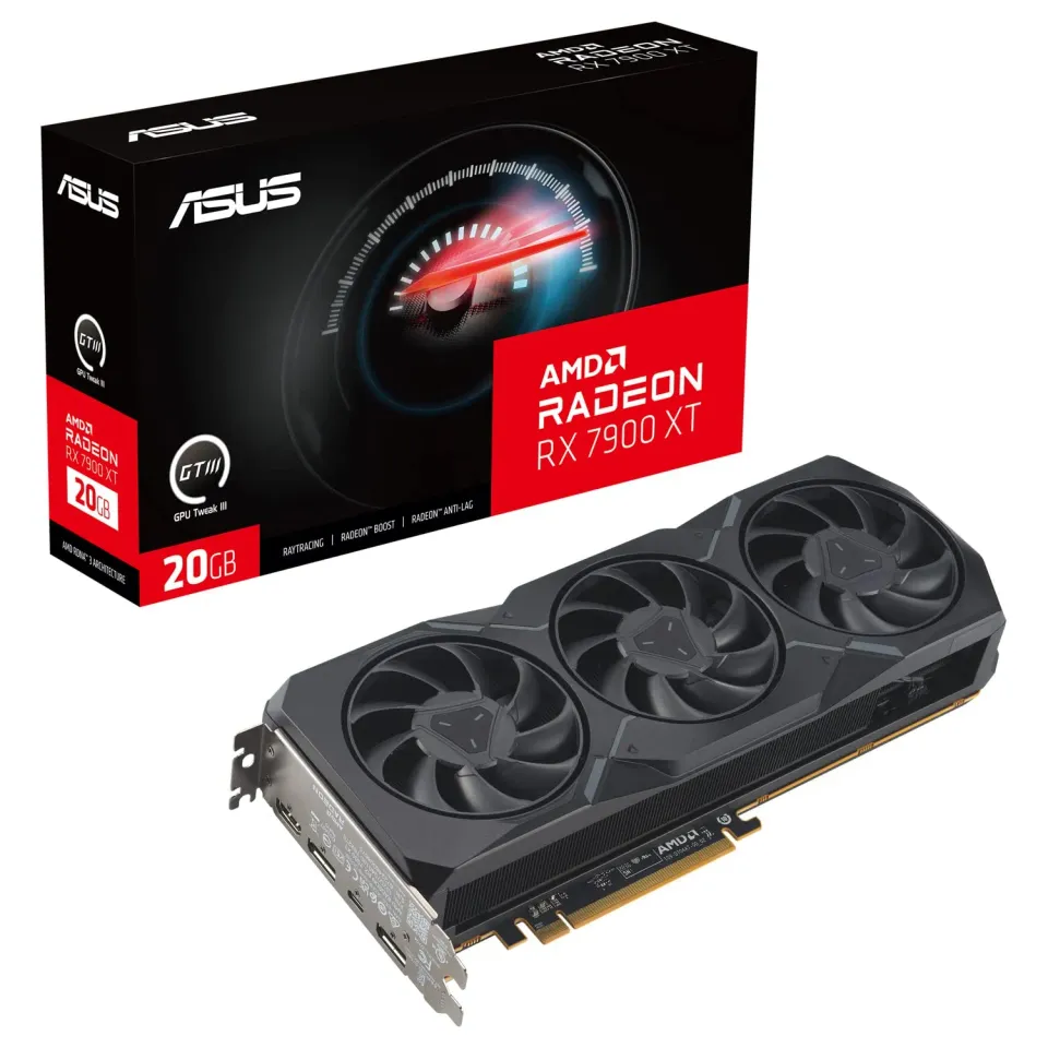 ASUS Radeon RX 7900 XT Grafikkarte 20GB GDDR6 DP 2.1