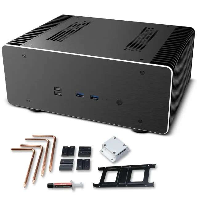 Akasa Maxwell Pro A-ITX48-M1B Gehäuse lüfterlos