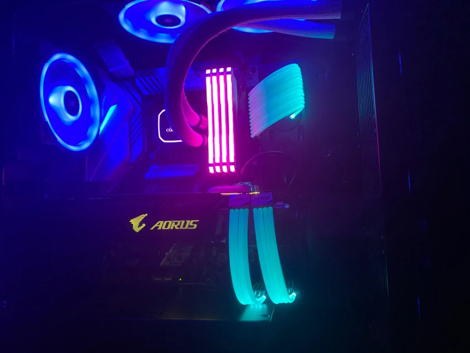 XPG ARGB 24-Pin Mainboard Kabelverlängerung beleuchtet