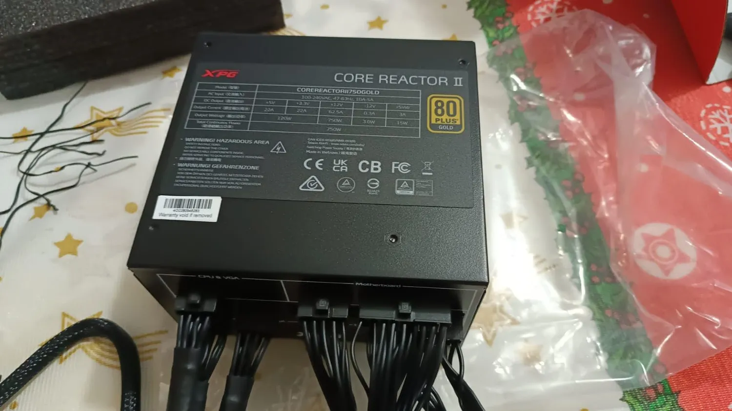 XPG Core Reactor II Netzteil 850W Gold ATX 3.0