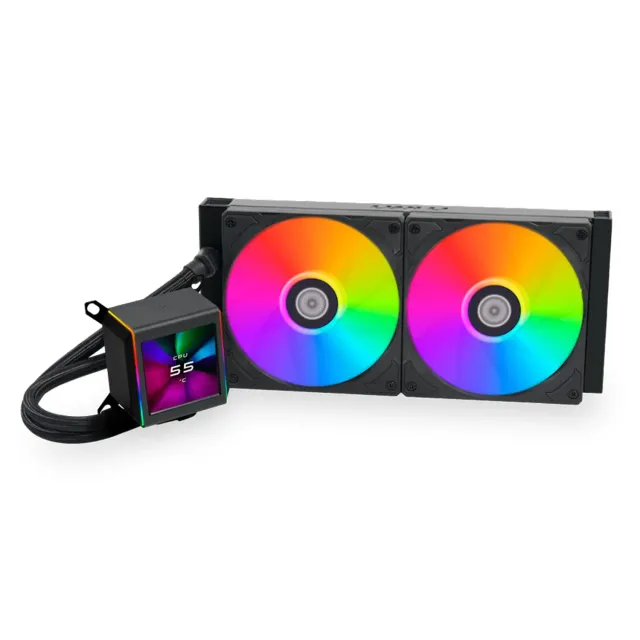 Lian Li Galahad II LCD 280 Wasserkühlung schwarz