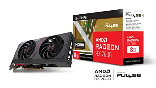 Sapphire Pulse RX 7600 Gaming 8GB Grafikkarte 8GB GDDR6