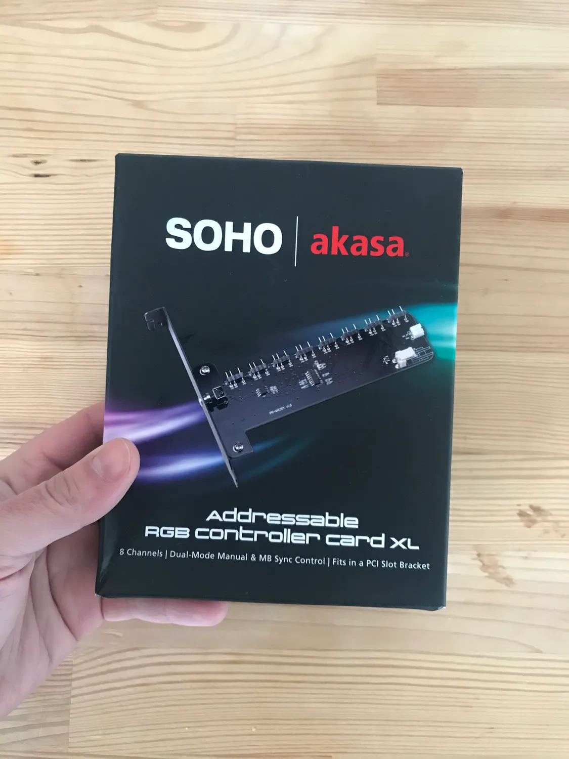 Akasa Soho AK-RLD-04 ARGB Controller 8-Kanal PCI