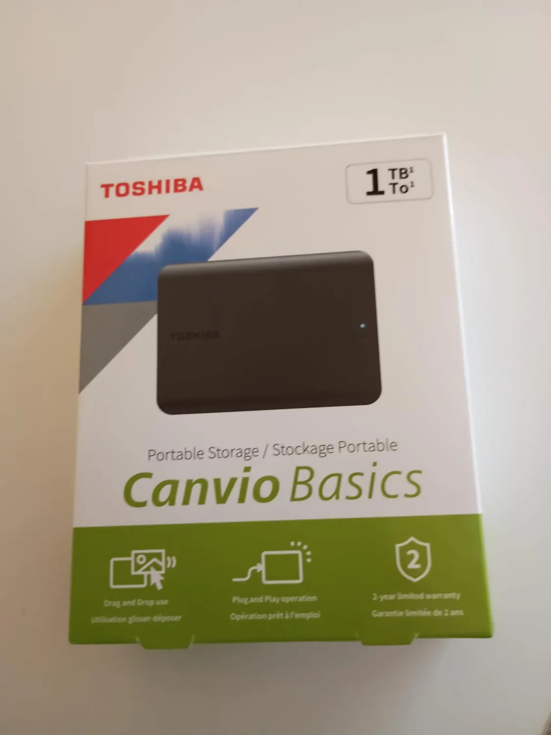 Aurex Toshiba Canvio Basics externe Festplatte USB 3.0