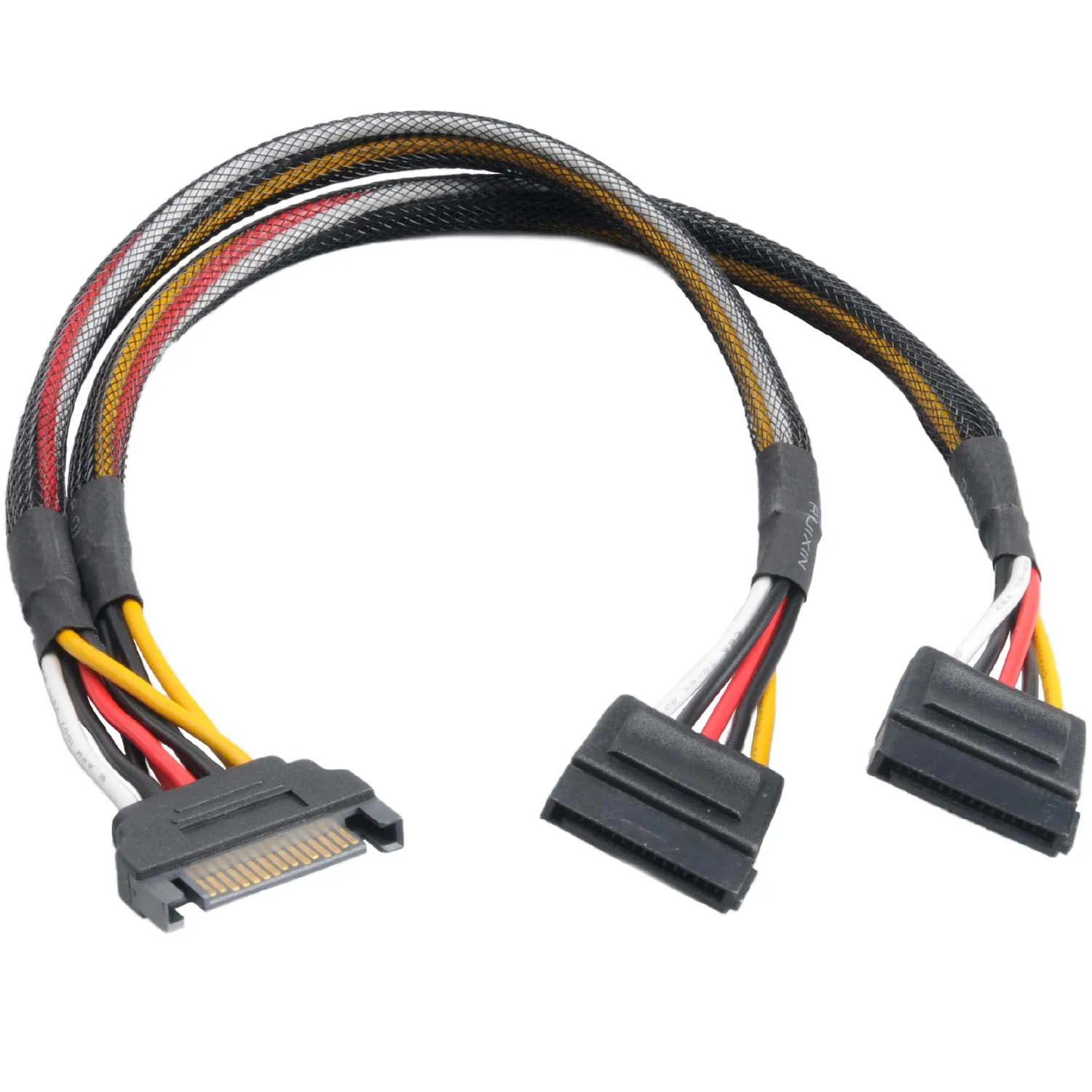 Akasa SATA Stromverteiler 30cm 2 Stück Y-Splitter