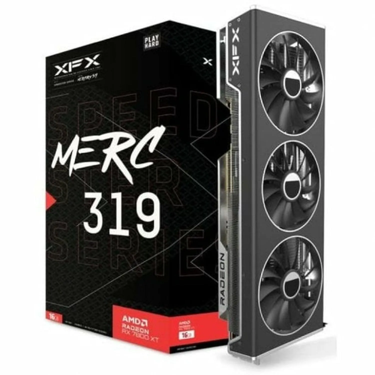 XFX Speedster SWFT210 RX 7600 XT Core Grafikkarte RDNA 3