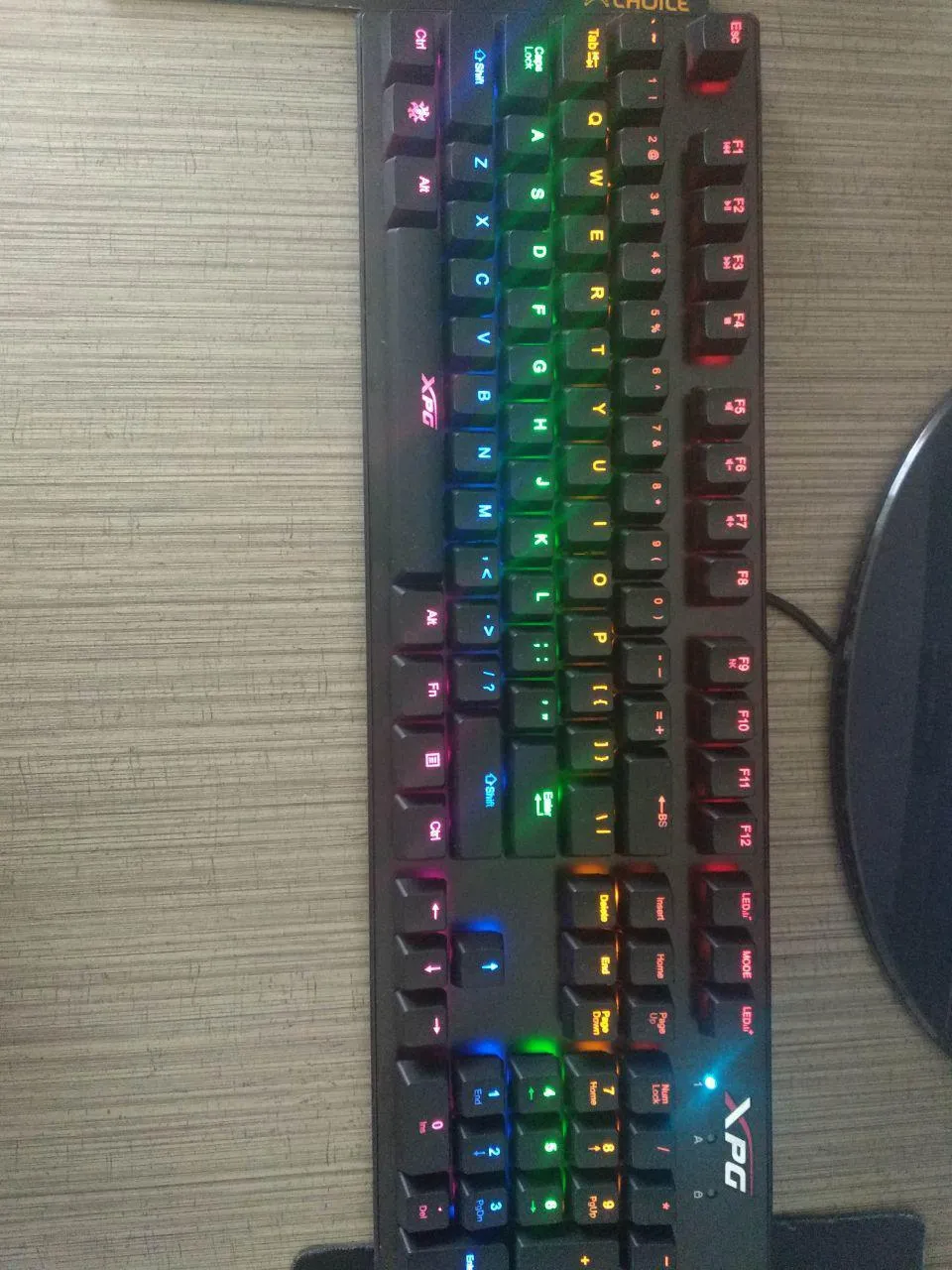 XPG Infarex K20 mechanische Gaming-Tastatur beleuchtet USB