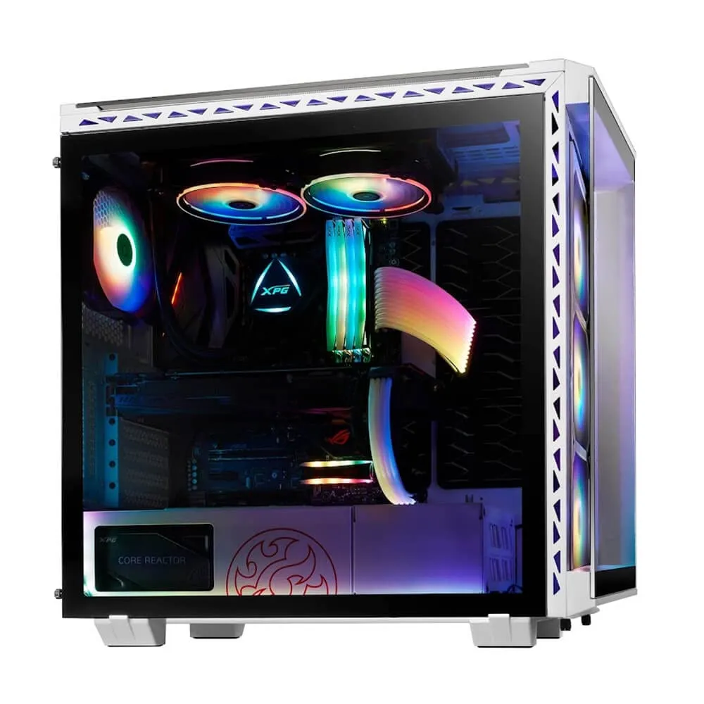 XPG Battle Cruiser PC-Gehäuse weiß ARGB Glas