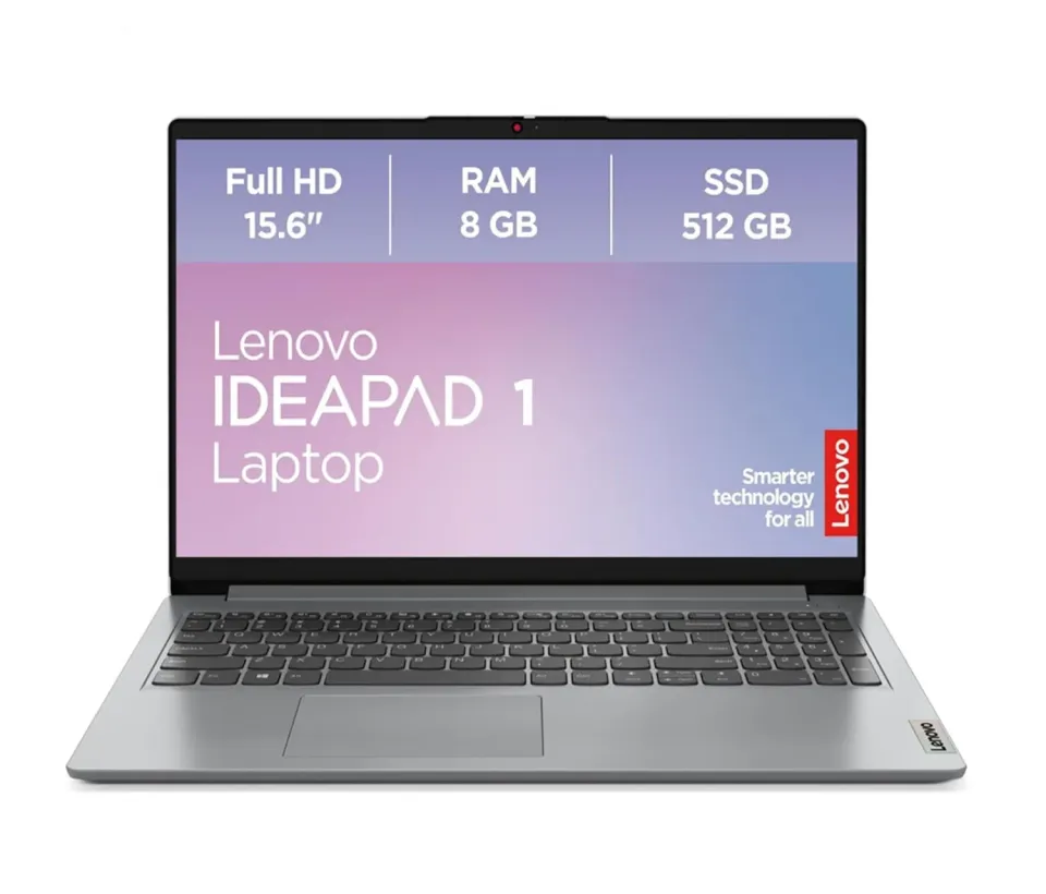 Lenovo IdeaPad 1 Laptop 15 Zoll Ryzen 3 8GB 512GB