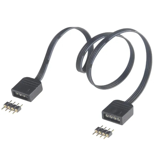 Akasa AK-CBLD06-30BK RGB Verlängerungskabel 30 cm 4-Pin