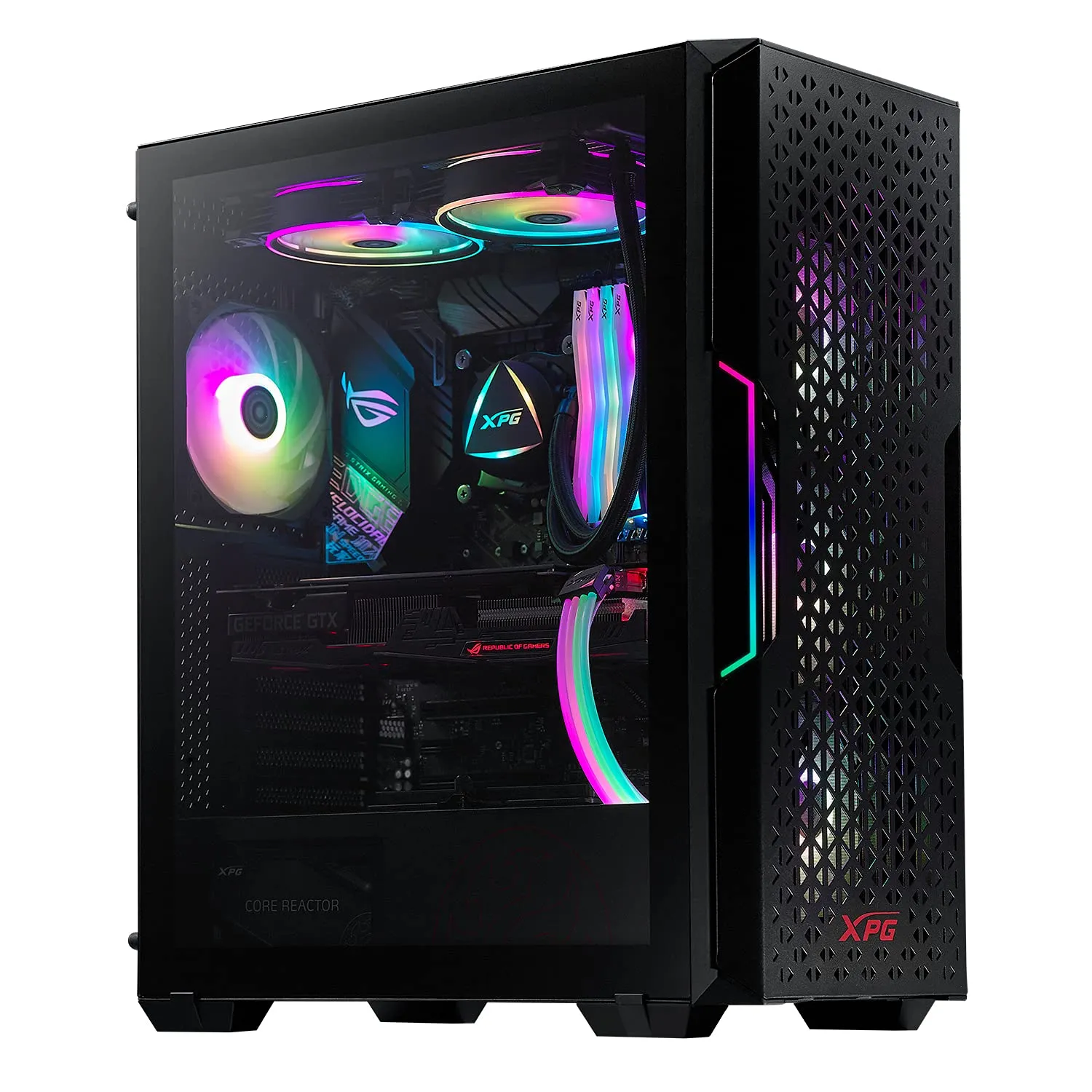 XPG STARKER AIR Midi-Tower PC-Gehäuse ATX Mesh ARGB