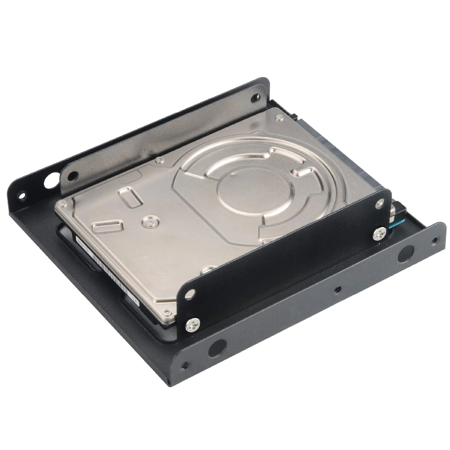 Akasa AK-HDA-03 SSD Adapter 3,5 auf 2,5 Zoll Stahl für 2 SSDs