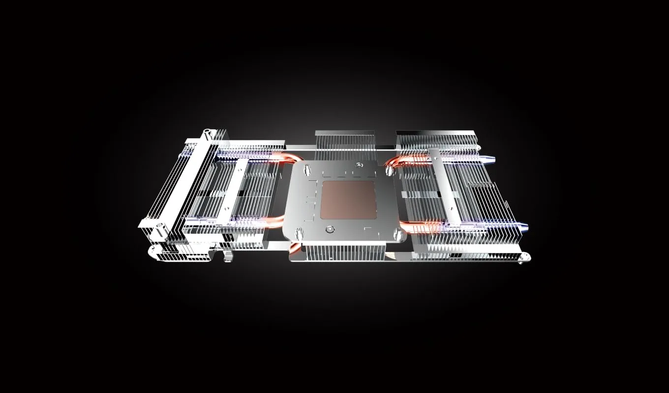PowerColor Reaper RX 9060 XT Grafikkarte 8GB GDDR6 200mm