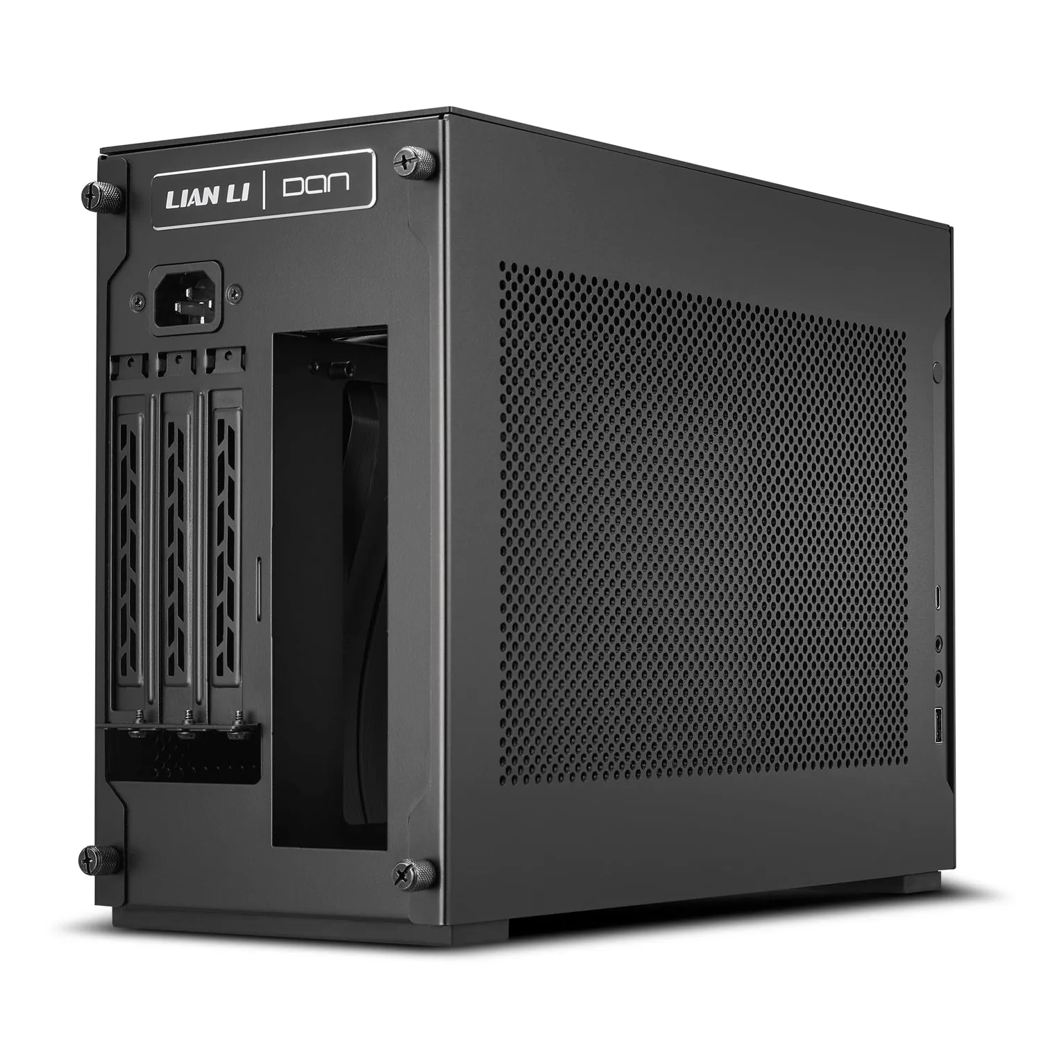 Lian Li DAN A4-H2O PC-Gehäuse schwarz Mini-ITX 11L