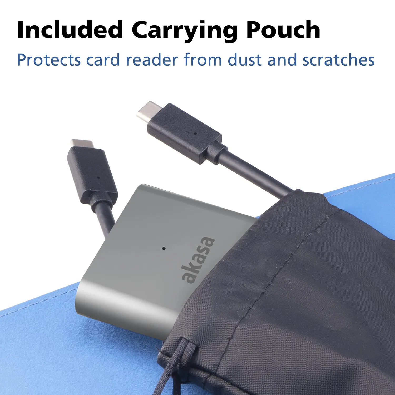 Akasa CFexpress 2.0 Kartenleser AK-CR-11BK USB-C