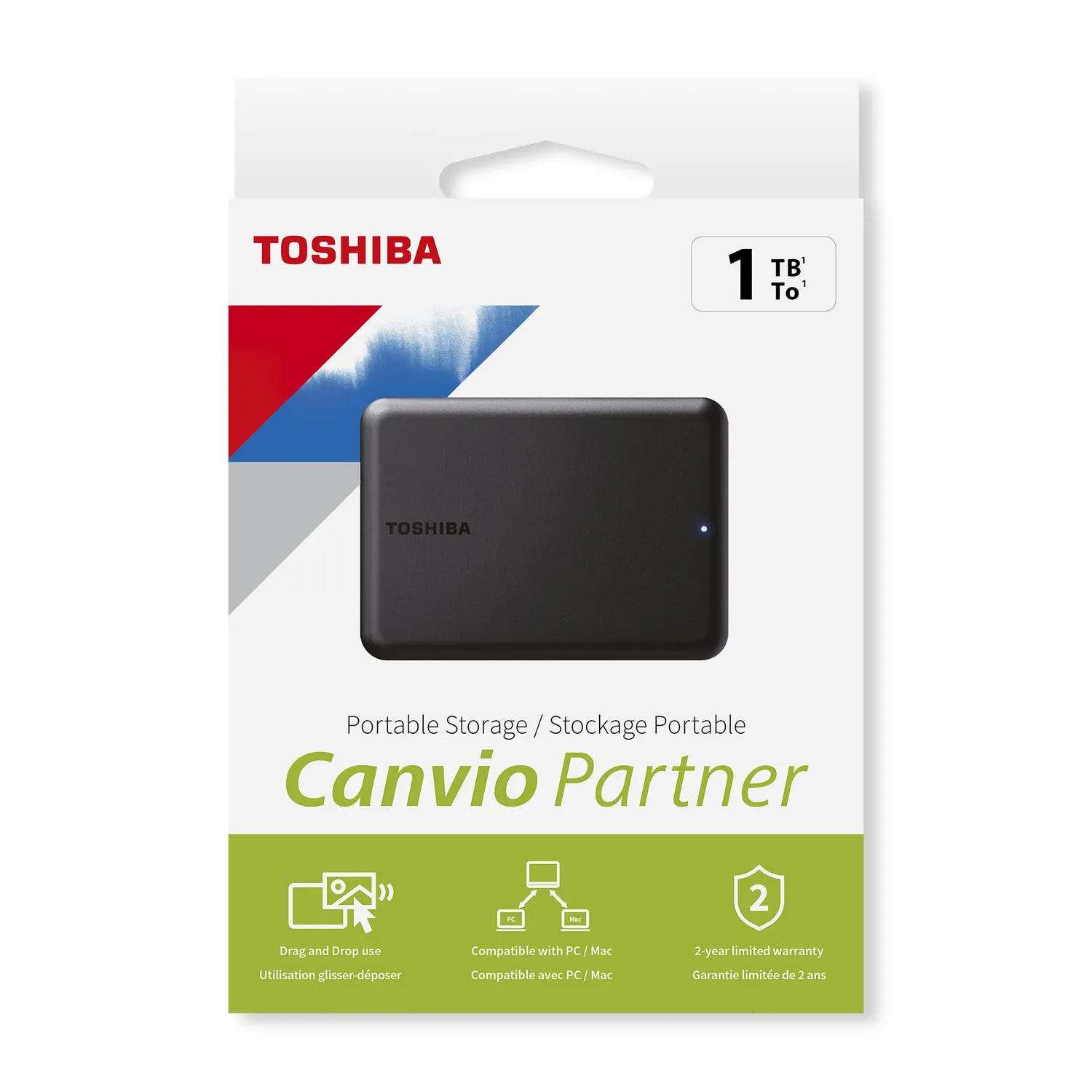 Toshiba Canvio Partner externe Festplatte 1 TB USB 3.2