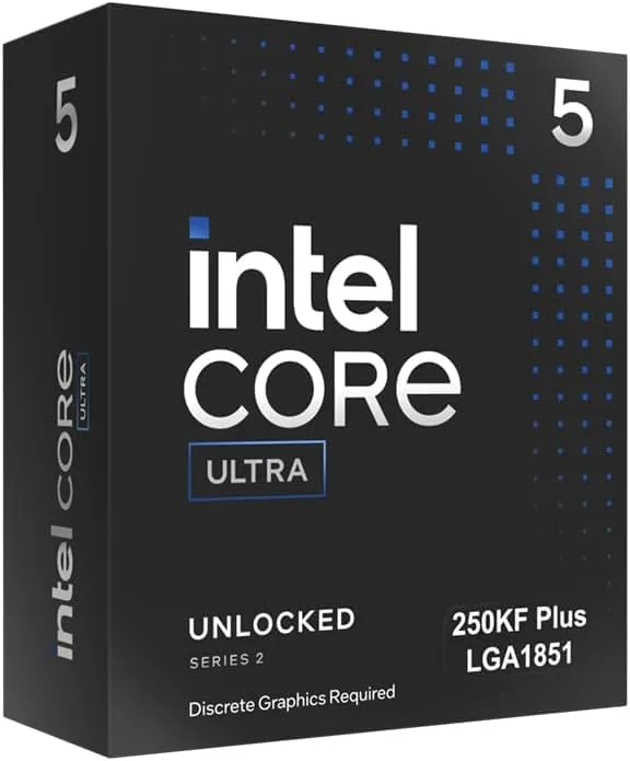 Intel Core Ultra 5 250KF Plus Prozessor 18 Kerne o. Grafik
