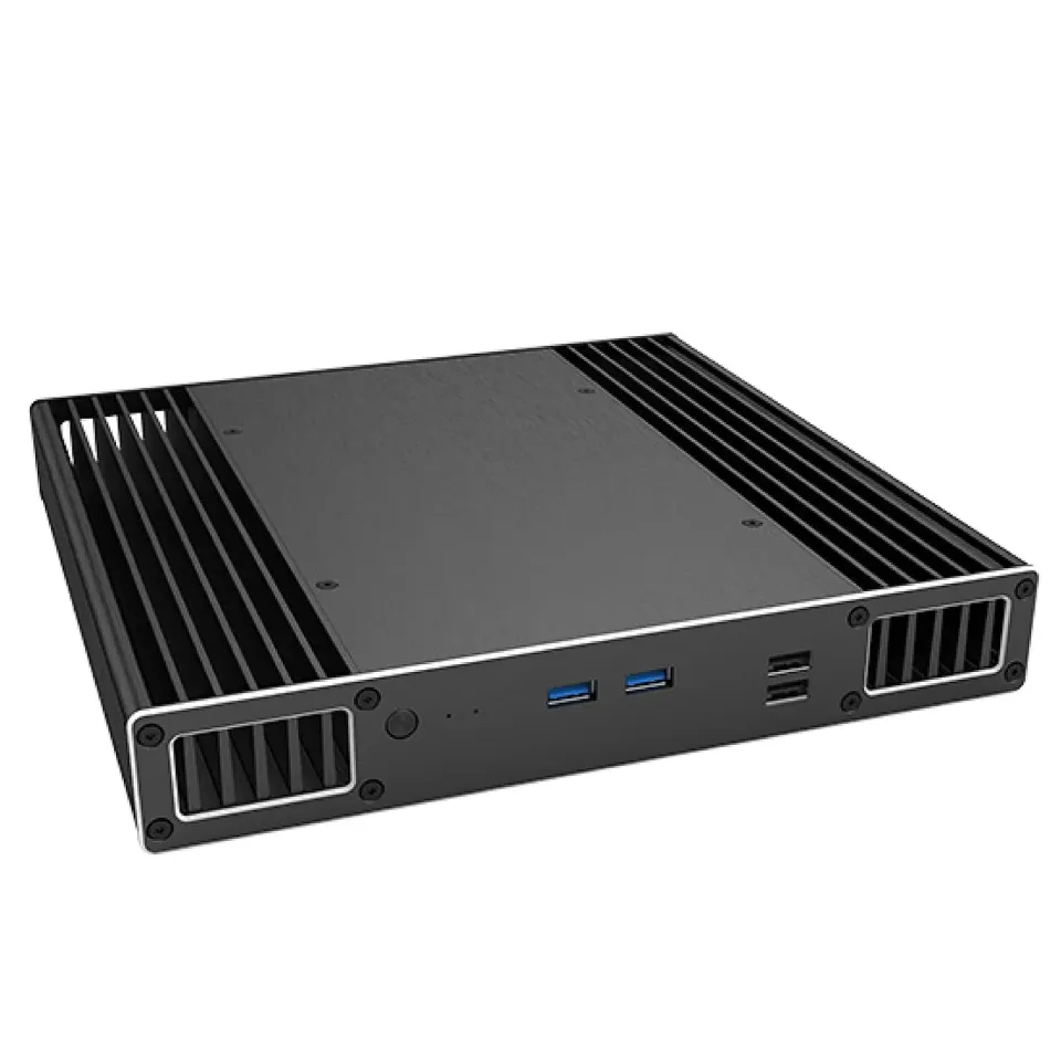 Akasa Plato PX A-NUC51-M1B Gehäuse lüfterlos