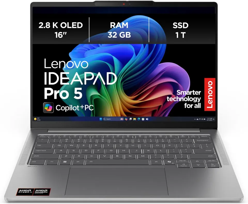 AMD IdeaPad Pro 5 16AKP10 Laptop 32 GB 1 TB OLED