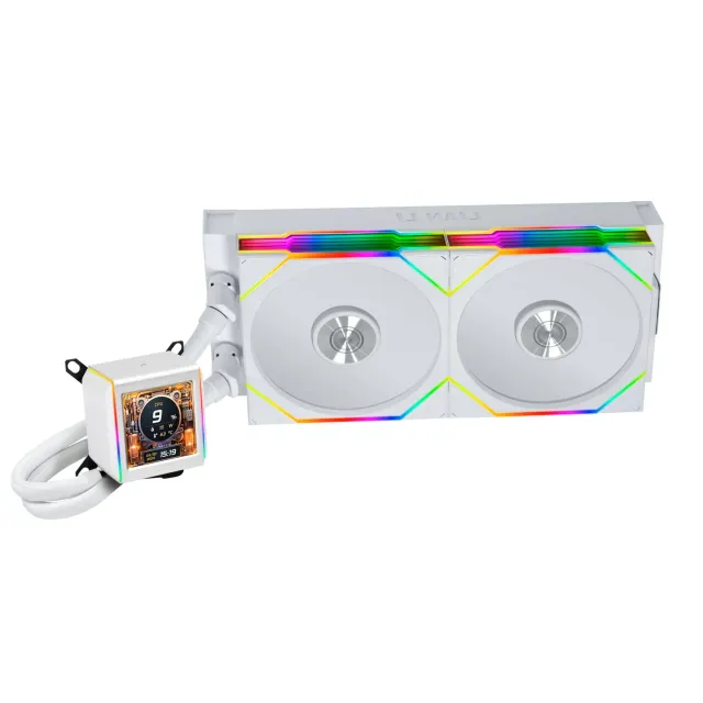 Lian Li Galahad II LCD 280 TL Wireless AiO weiß
