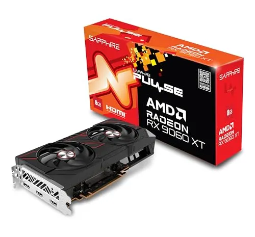 Sapphire Pulse RX 9060 XT Gaming OC Grafikkarte 8GB GDDR6