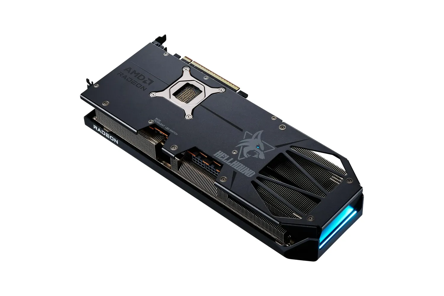 AMD Radeon RX 9070 Hellhound Grafikkarte 16GB GDDR6