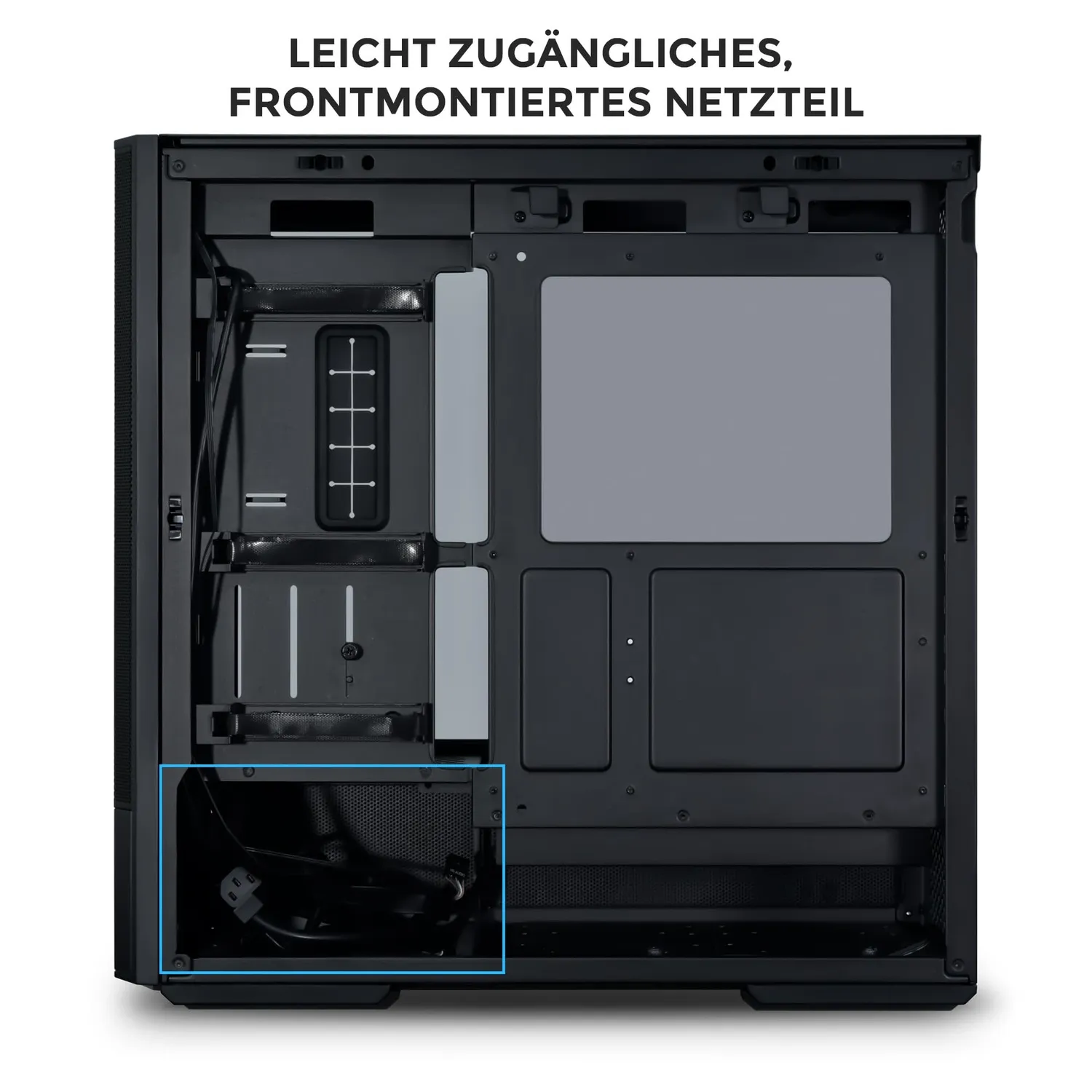 Lian Li LANCOOL 207 Digital PC Gehäuse schwarz ATX