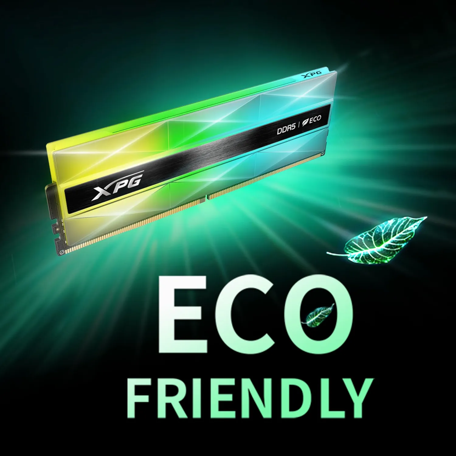 XPG Lancer Neon DDR5 RAM 16GB 6400 RGB
