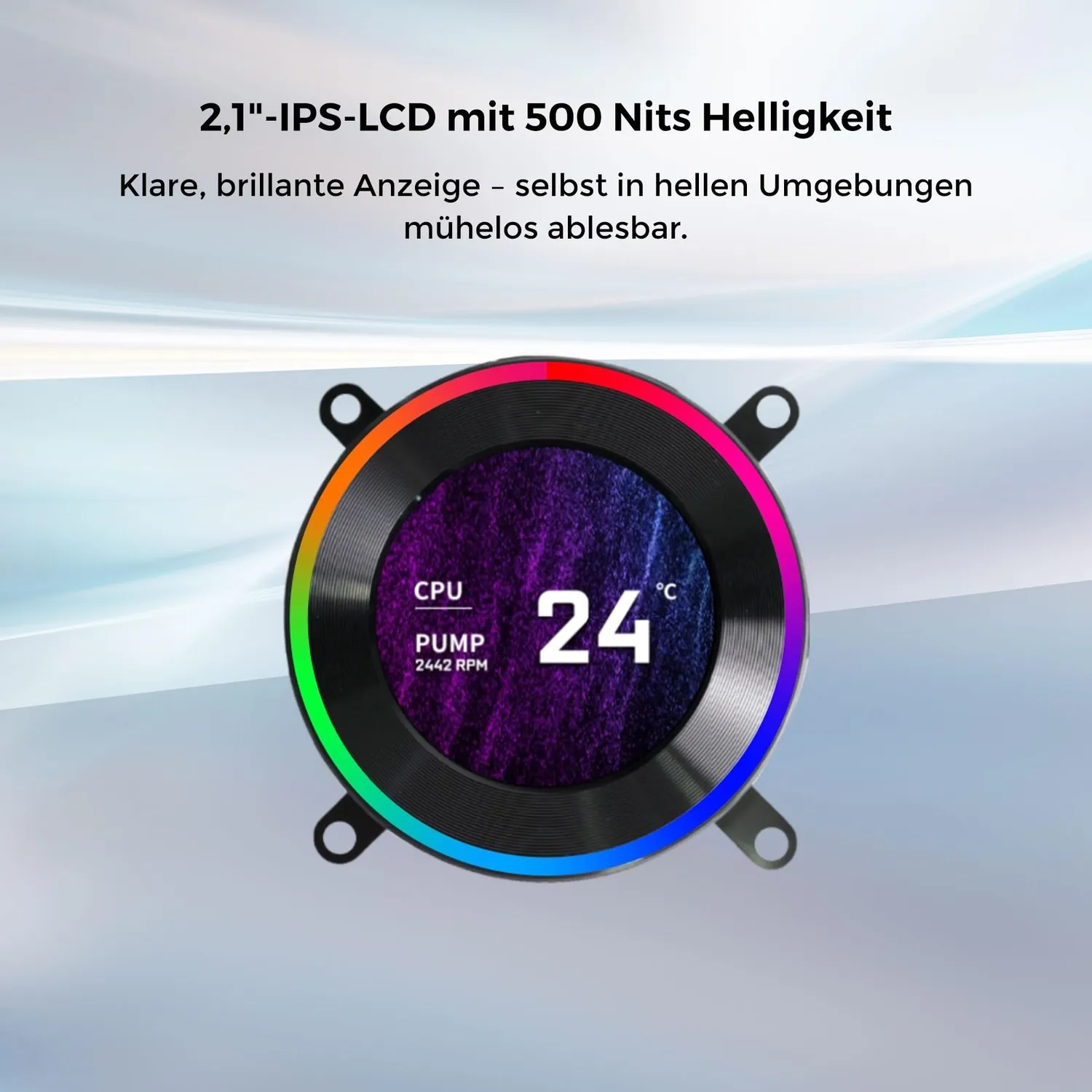 Lian Li HydroShift II LCD-C 360 TL Wireless Wasserkühlung Weiß