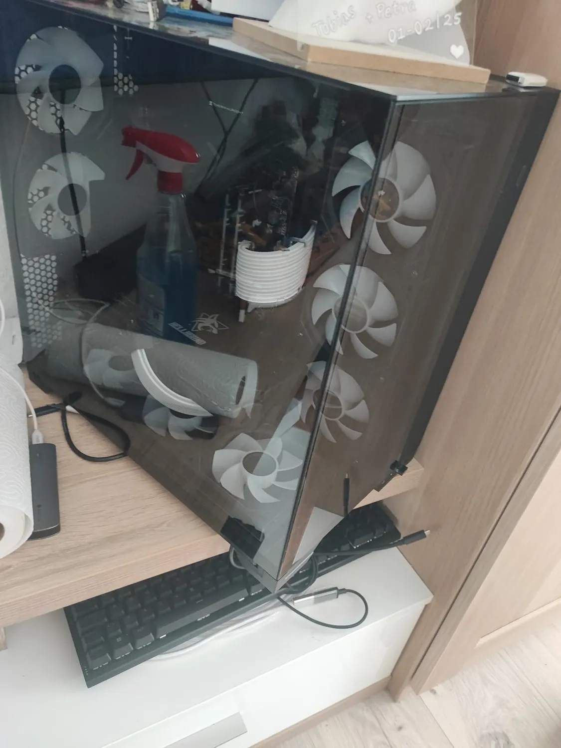 Lian Li O11 Vision Compact PC-Gehäuse schwarz Glas