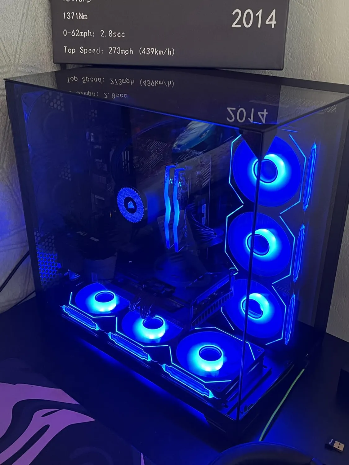Lian Li O11 Vision Compact PC-Gehäuse schwarz Glas