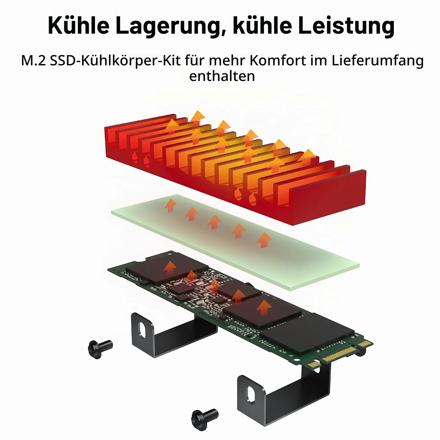 AKASA Turing WS Gehäuse lüfterlos für NUC 12