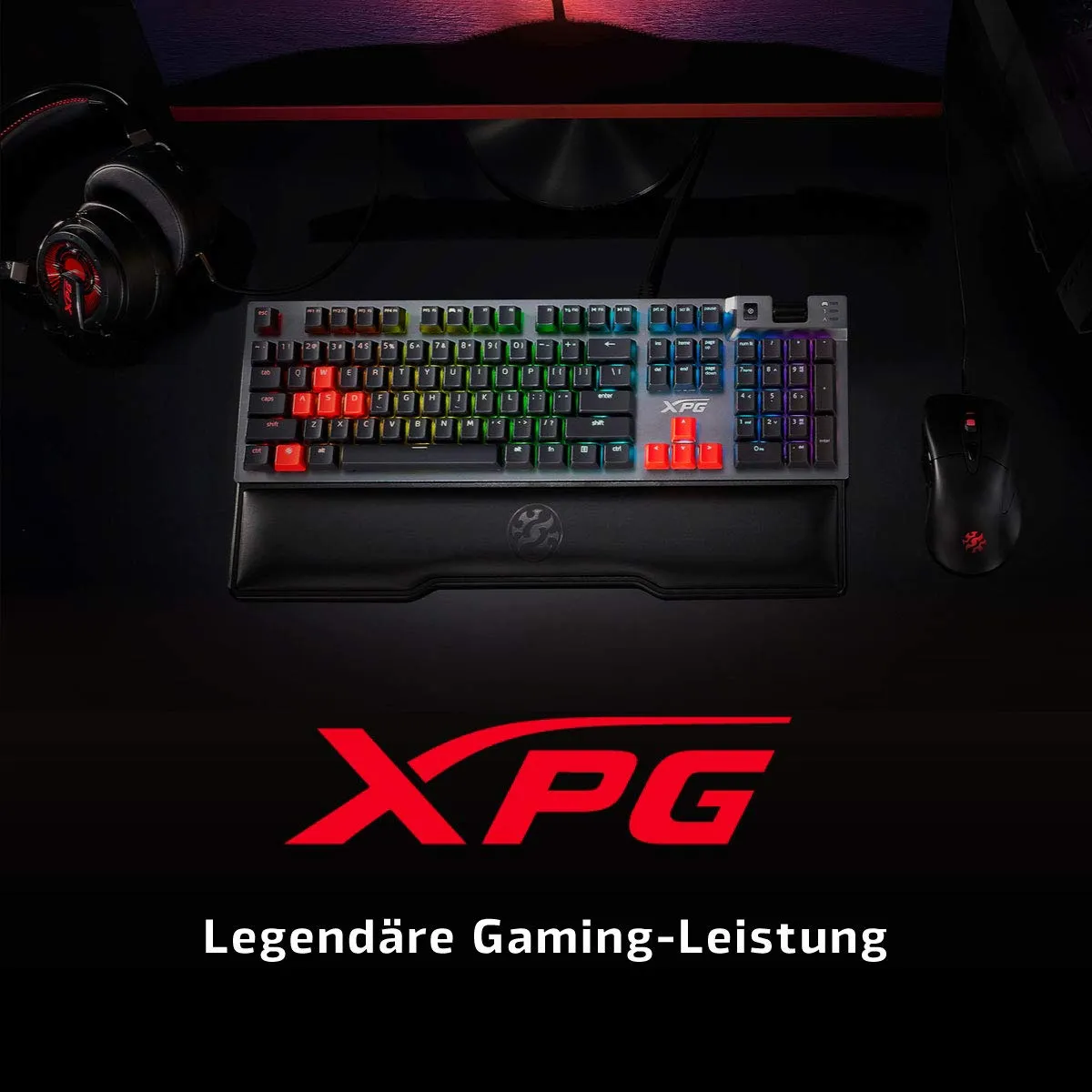 XPG Summoner Gaming-Tastatur Cherry MX Silver QWERTZ