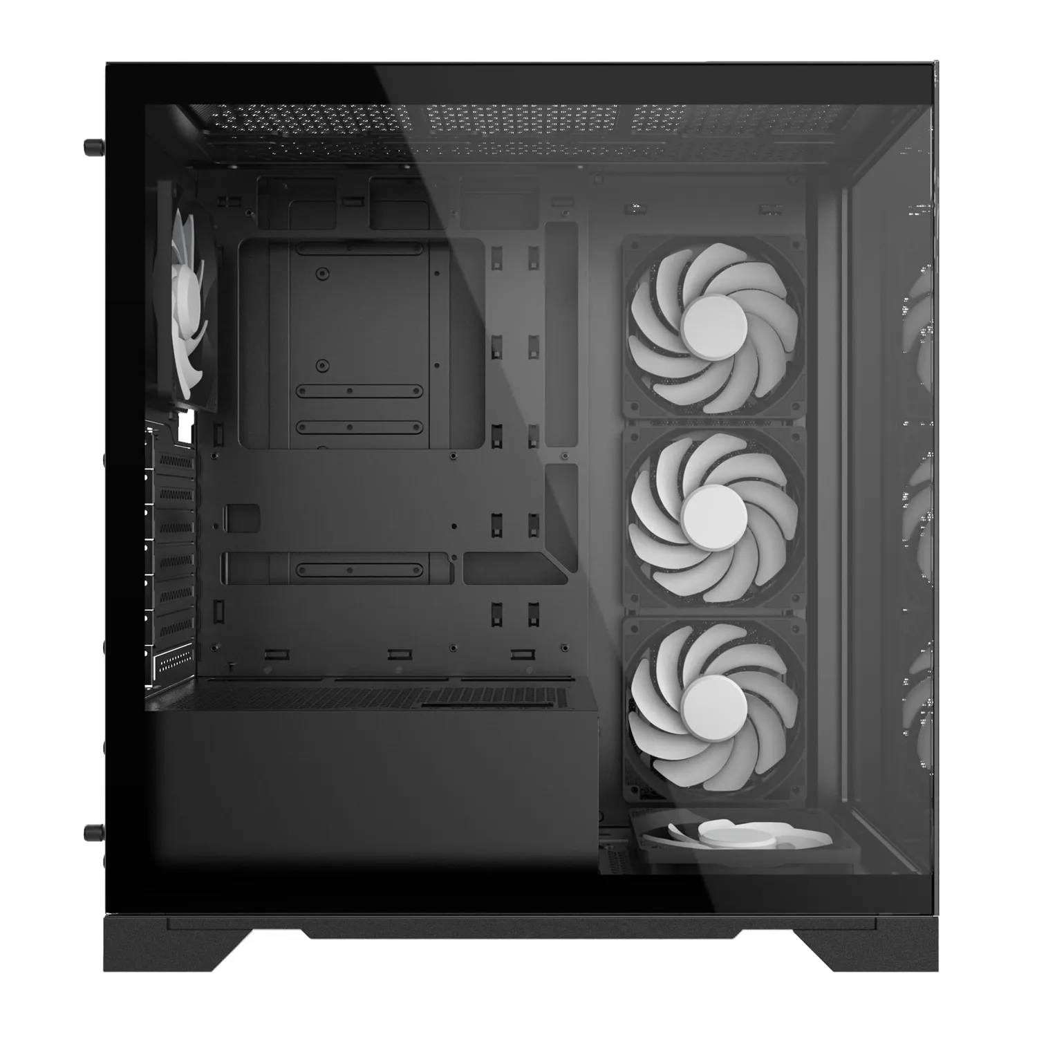 XPG Invader X PC-Gehäuse Schwarz 5x ARGB Glas