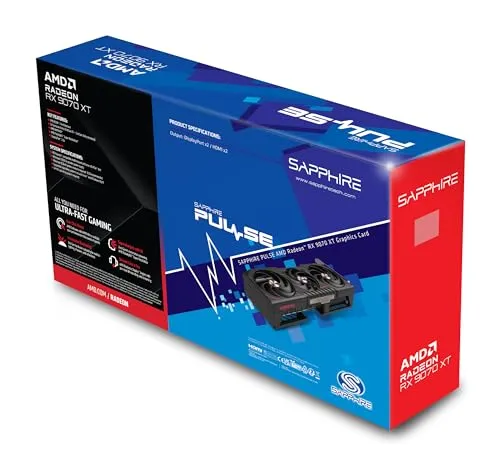 Sapphire Pulse RX 9070 XT Grafikkarte 16GB Gaming DUAL DP